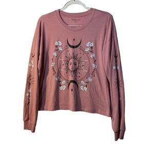 Rebellious One Sun/Moon Crop Women's X Large.